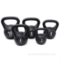 Levantamiento de pesas personalizado PE Cemento Kettlebell